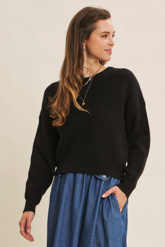 Midnight Frost Sweater