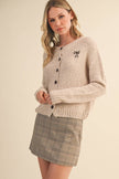 Margot Bow Cardigan