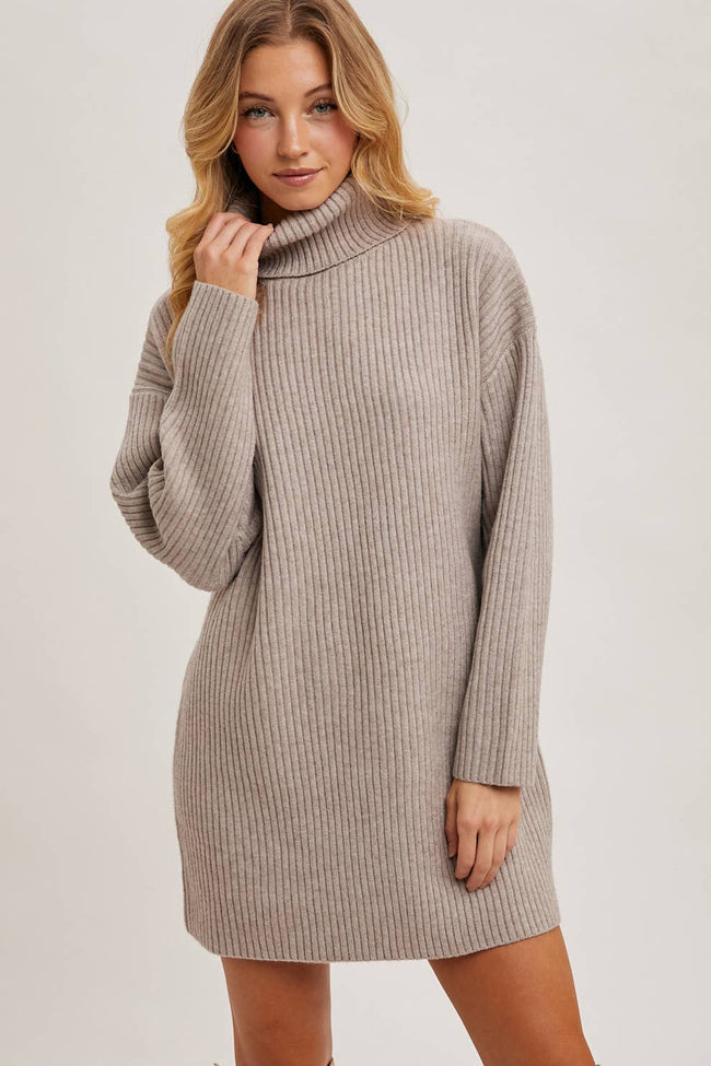 Frost Knit Sweater Dress