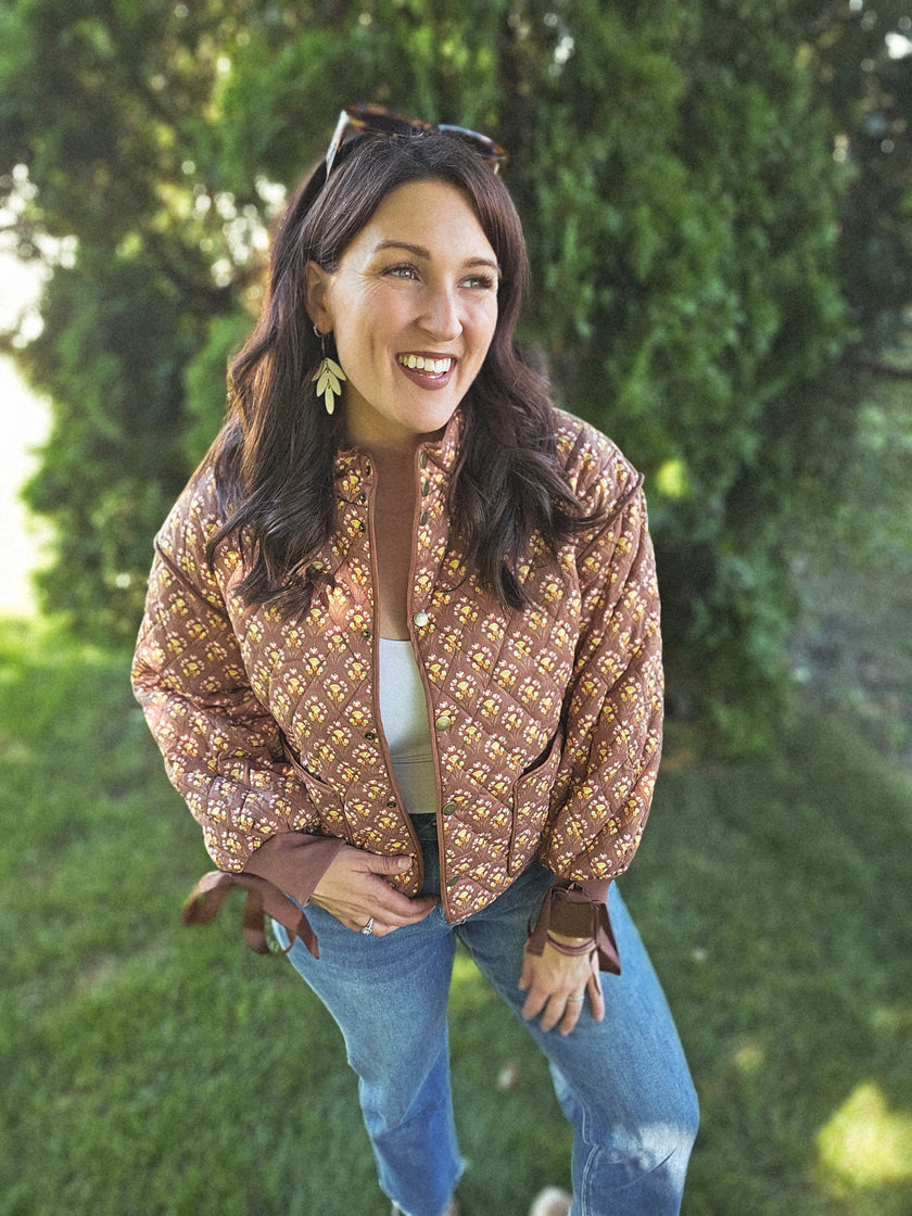 Amber Floral Jacket