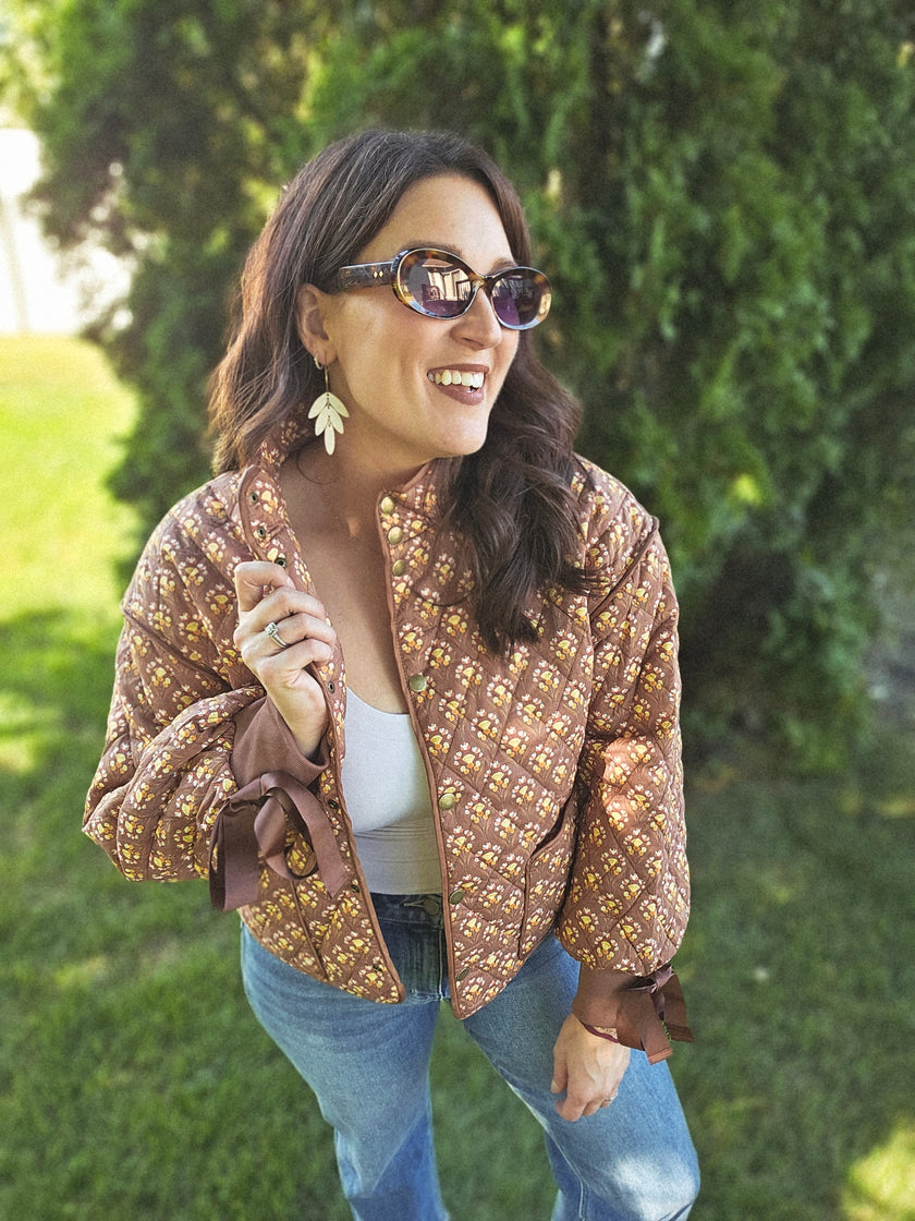 Amber Floral Jacket