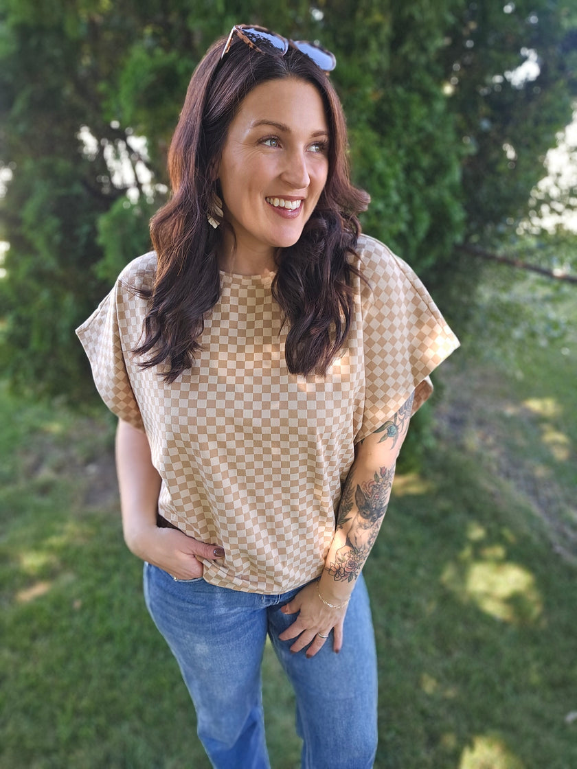 Checkered Top