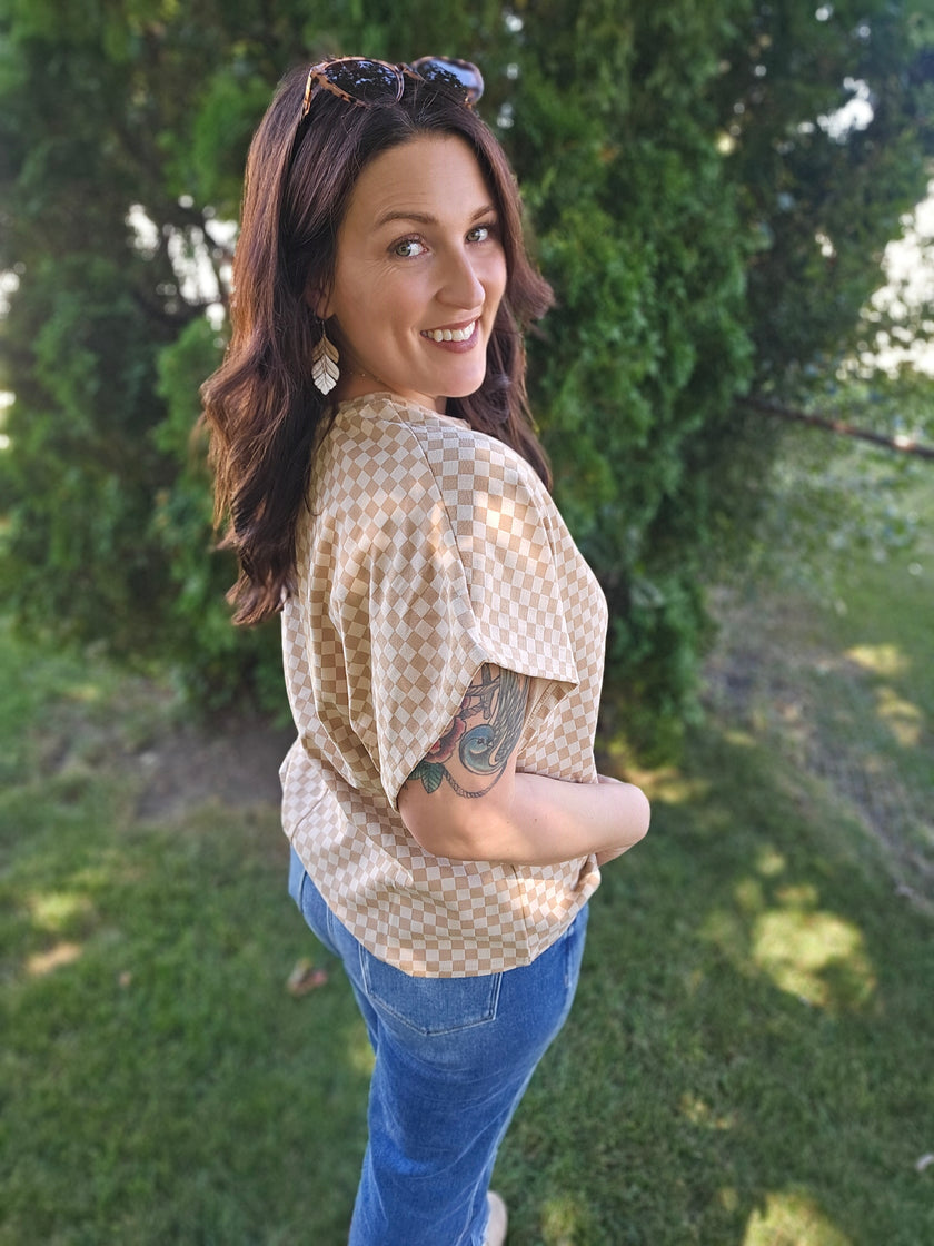 Checkered Top