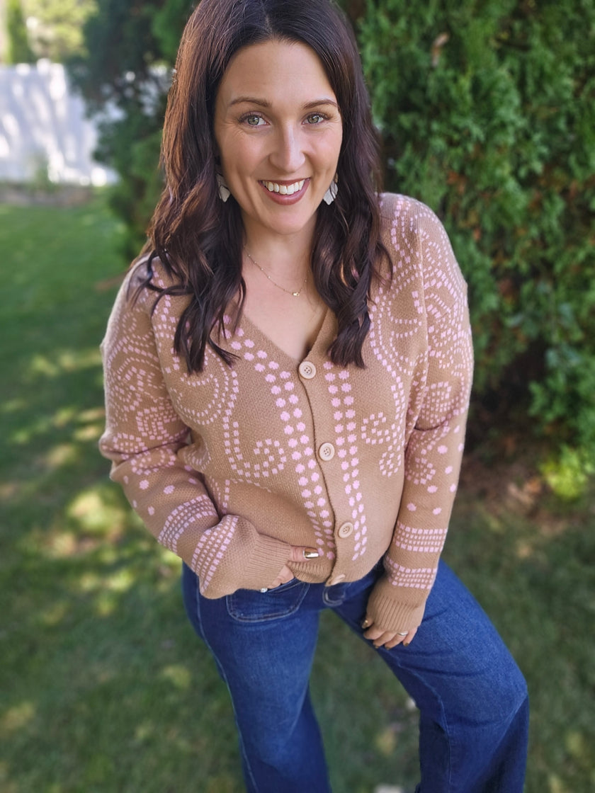 Blush Me Cardigan