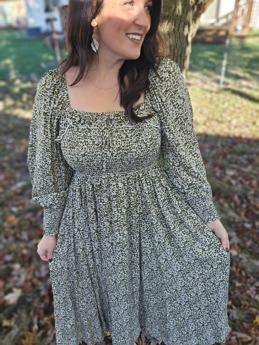 Sage & Bloom Maxi Dress