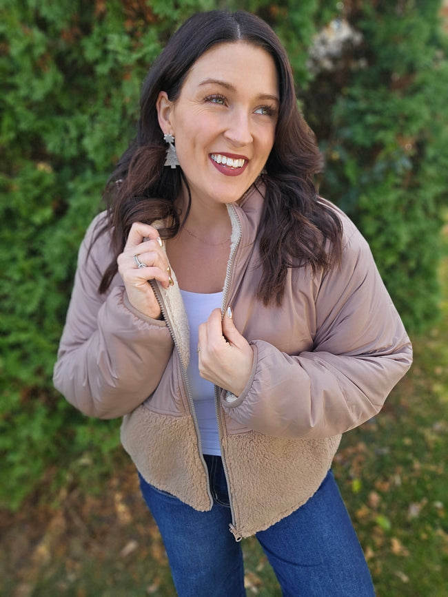 Reversible Sherpa Jacket