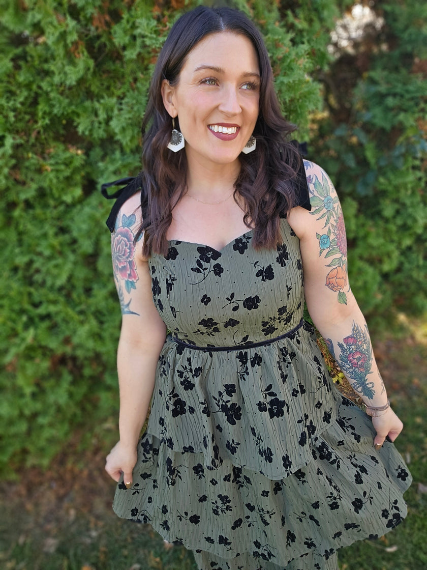 Mistletoe Midi Dress