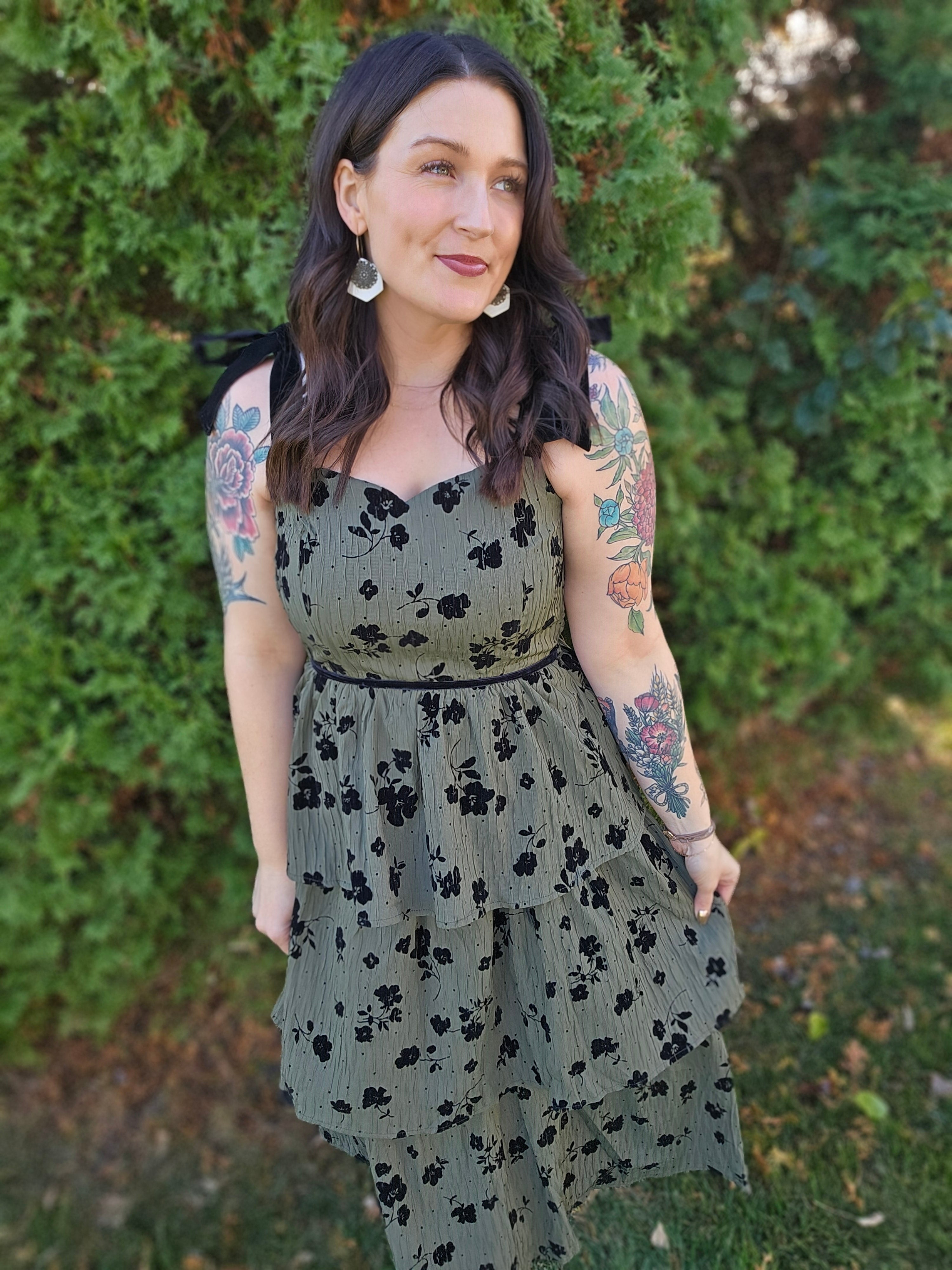 Mistletoe Midi Dress