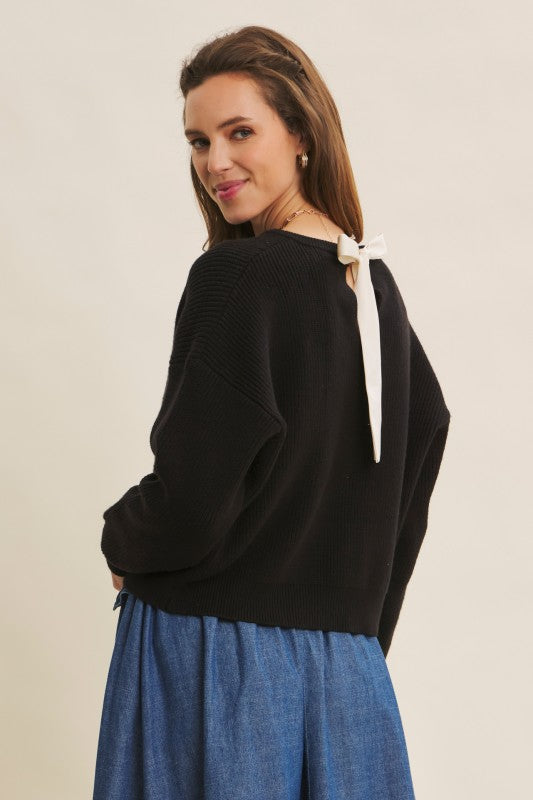 Midnight Frost Sweater