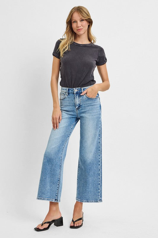 Risen Crop Wide Leg