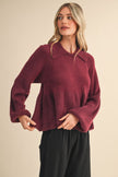 Crimson Nights Sweater