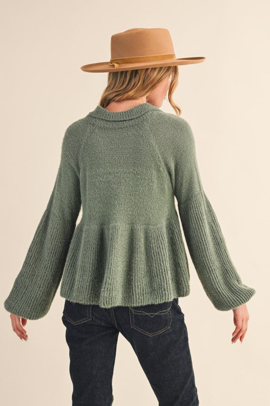 Sage Me Sweater