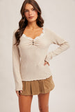 Cozy Luxe Henley Top