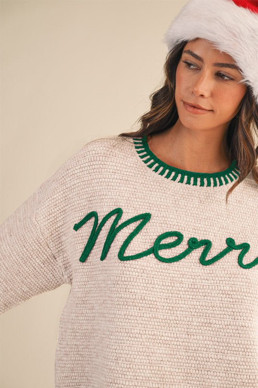 Merry Rustic Sweater