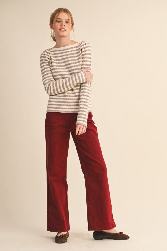 Coastal Stripe Sweater