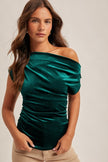 Evergreen Velvet Top