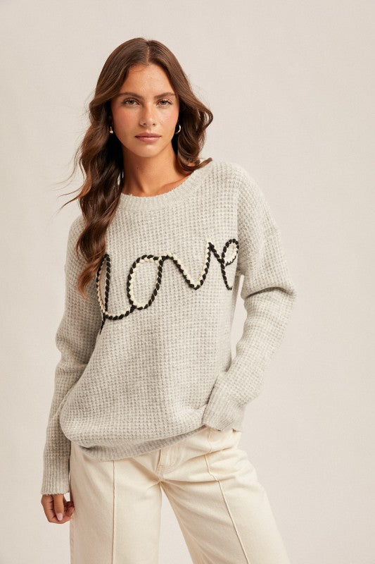 Cozy Love Neutral Pullover