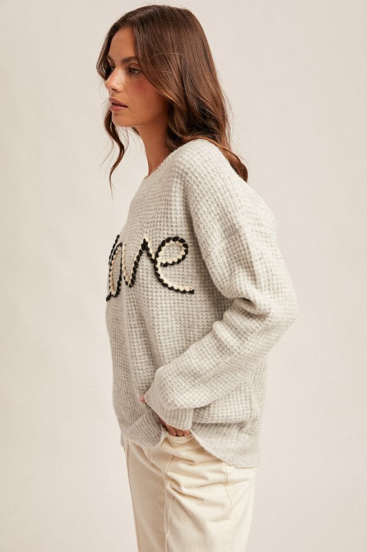 Cozy Love Neutral Pullover