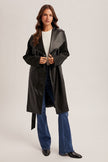 Urban Noir Trench Coat