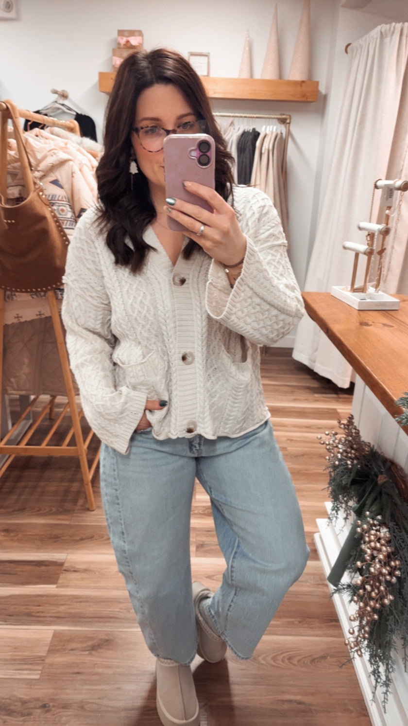 Cable Knot Cardigan