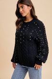 Black Blitzen Knit Sweater