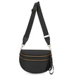 Crossbody Double Zipper Sling Bag
