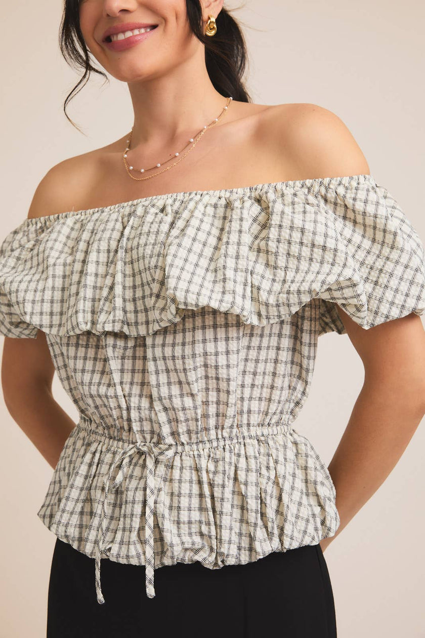 Bubble Hem Top