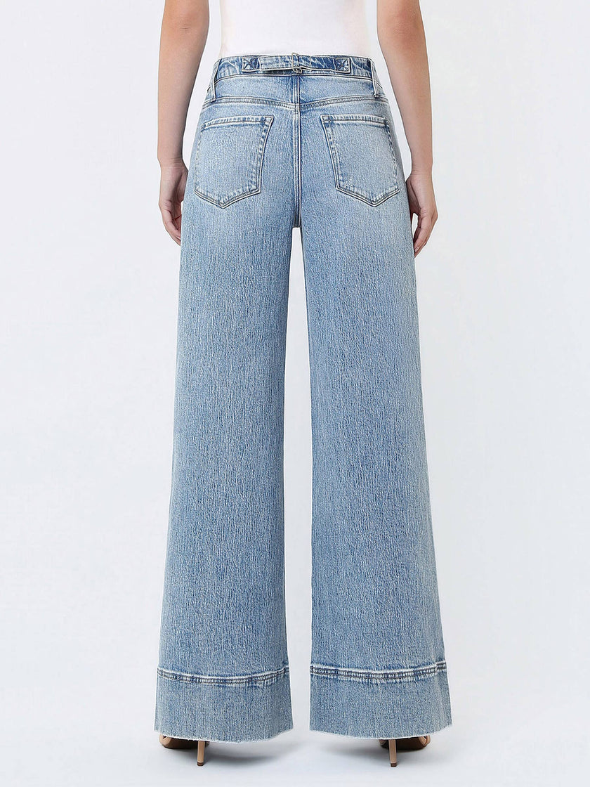 Statement Wide Leg Jeans
