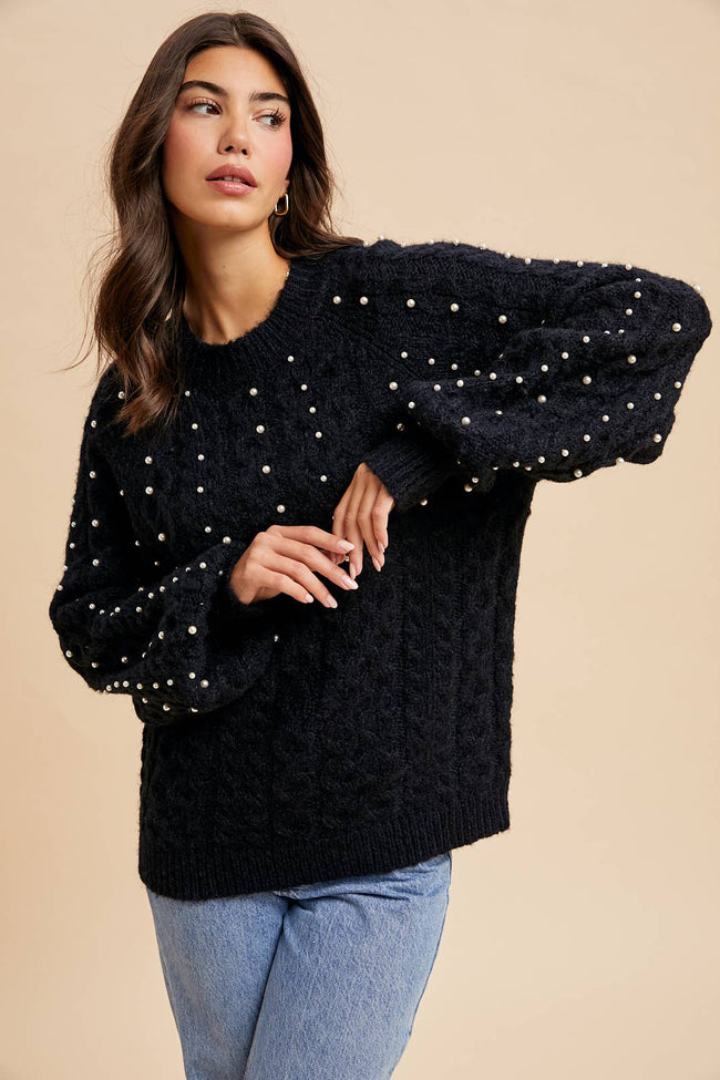 Black Blitzen Knit Sweater