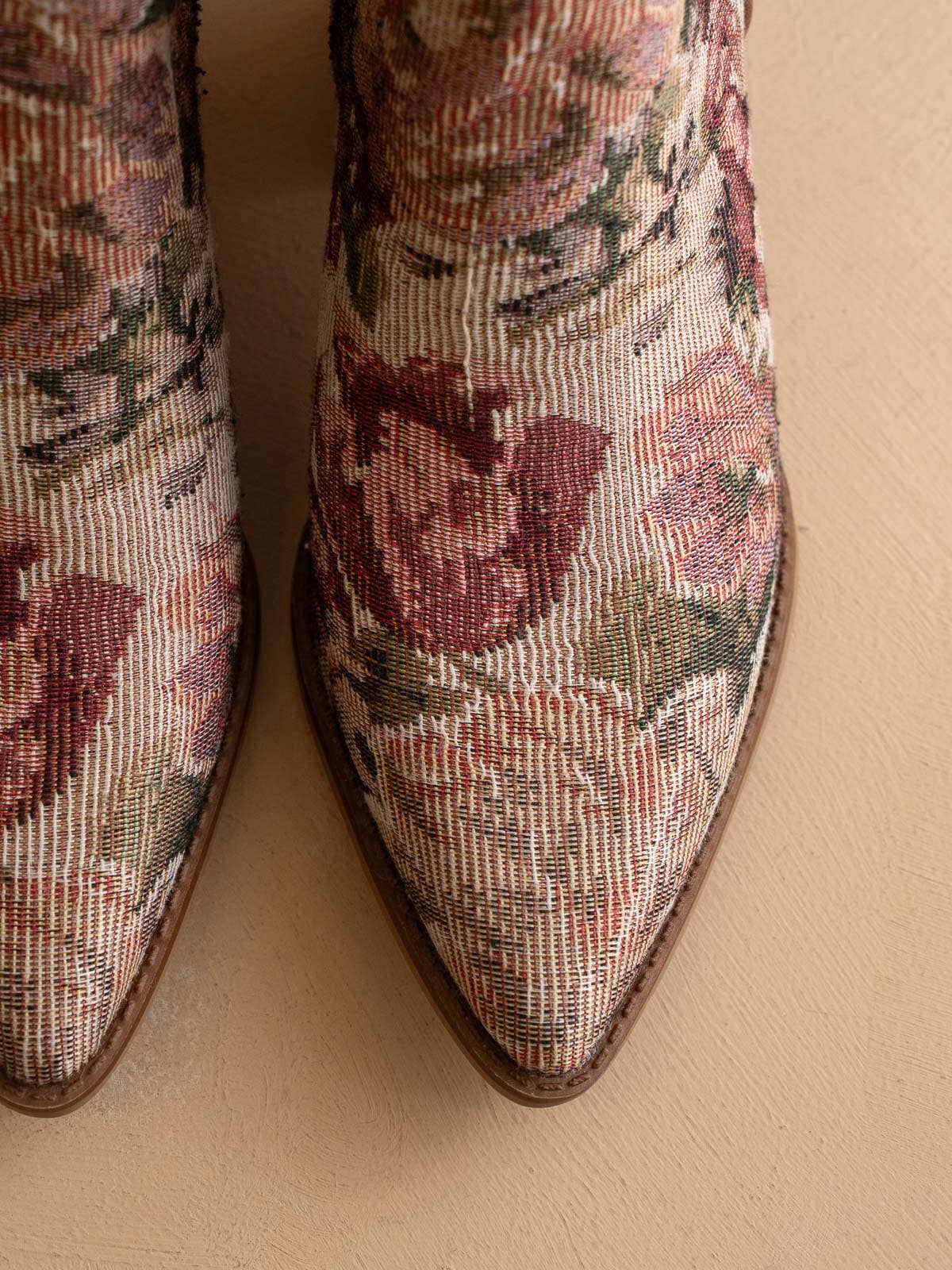 The Karina | Mauve Tapestry Bootie