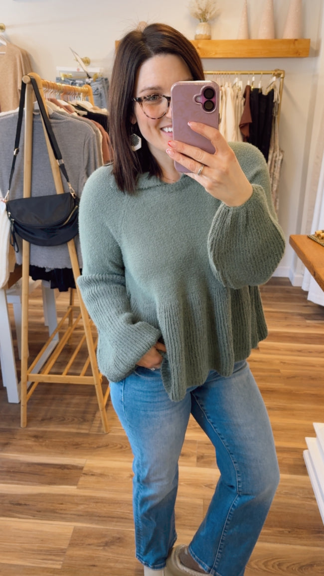 Sage Me Sweater