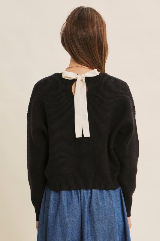 Midnight Frost Sweater