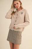 Margot Bow Cardigan