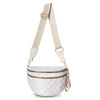 Crossbody Double Zipper Sling Bag