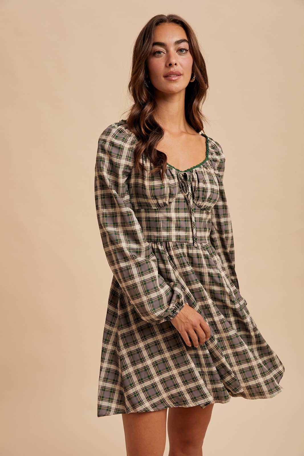 Highland Plaid Dress