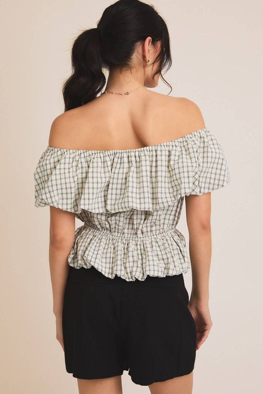 Bubble Hem Top