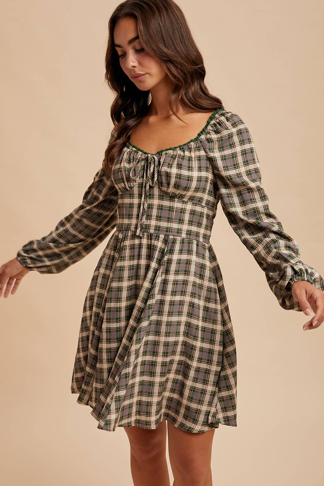 Highland Plaid Dress