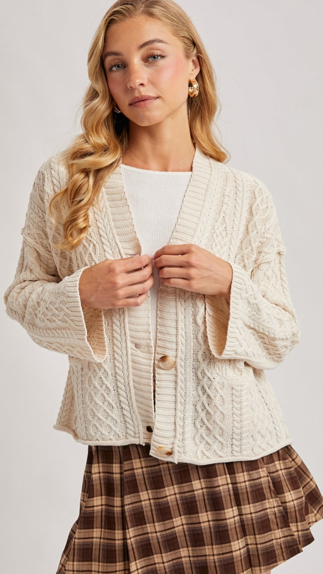 Cable Knot Cardigan