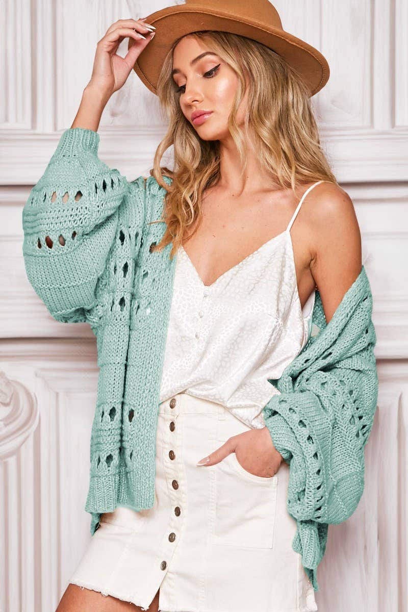 Blue Spring Cardigan