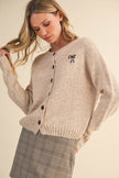 Margot Bow Cardigan