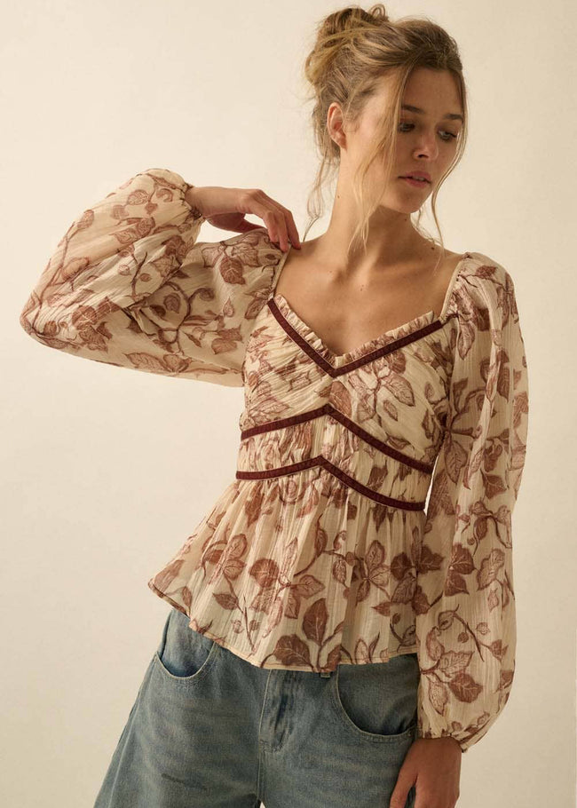 Merry Bloom Top