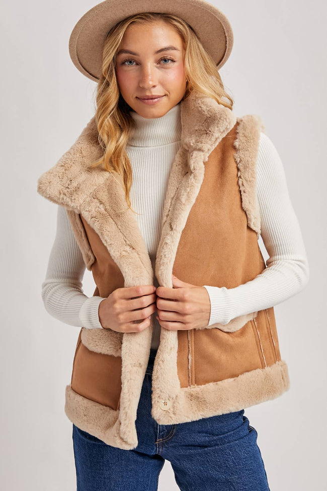 Aspen Shearling Vest