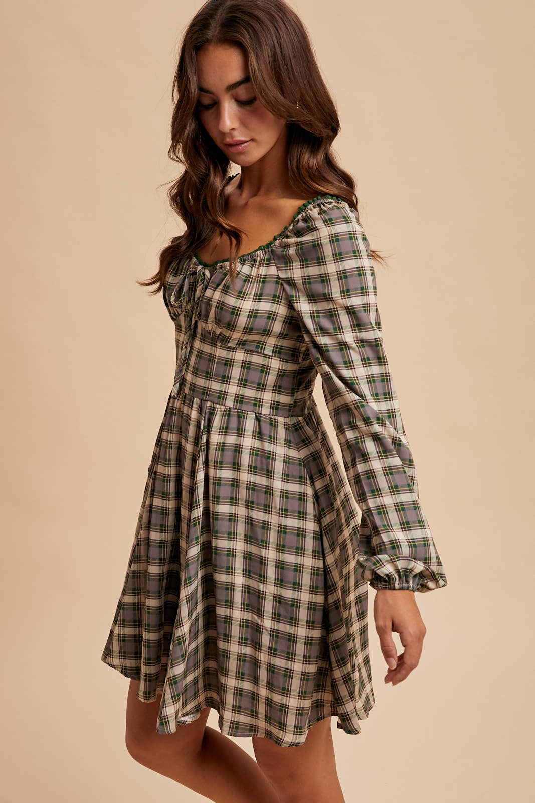 Highland Plaid Dress