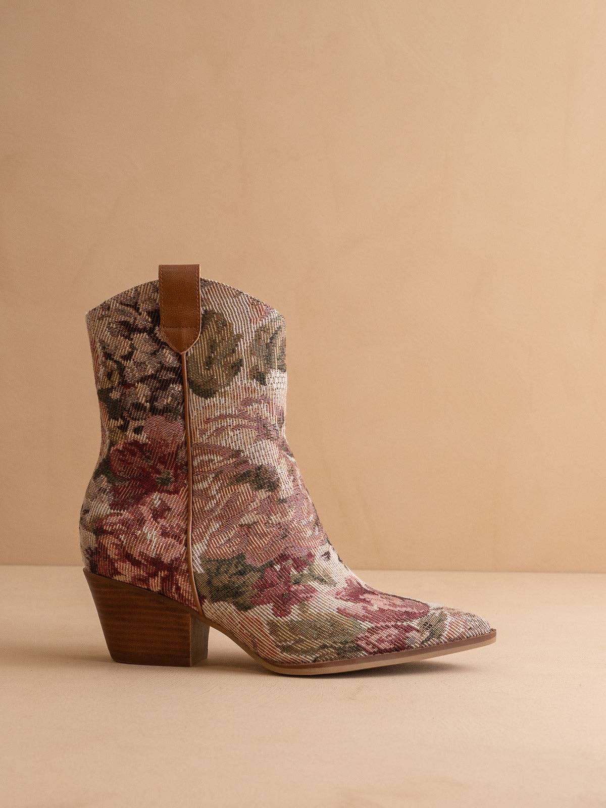 The Karina | Mauve Tapestry Bootie
