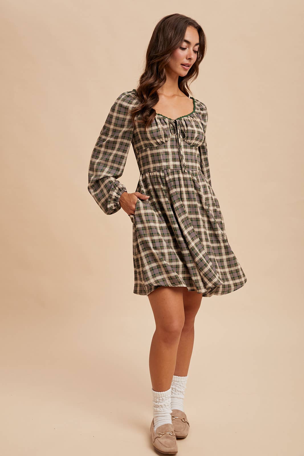 Highland Plaid Dress
