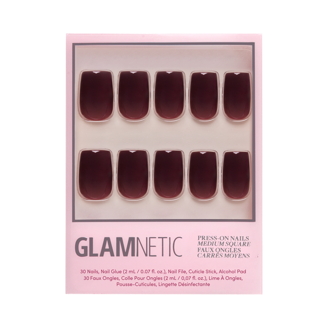 Cherry Mocha Press-On Nails