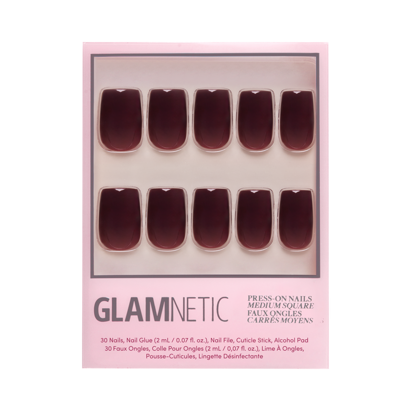 Cherry Mocha Press-On Nails