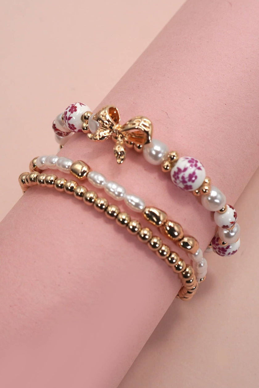 Bow Bracelet Stack