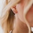 Taryn Cross Earrings - WATERPROOF