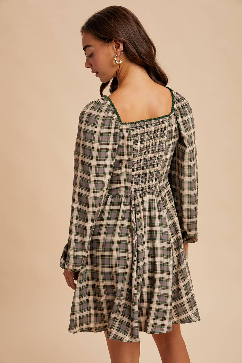 Highland Plaid Dress